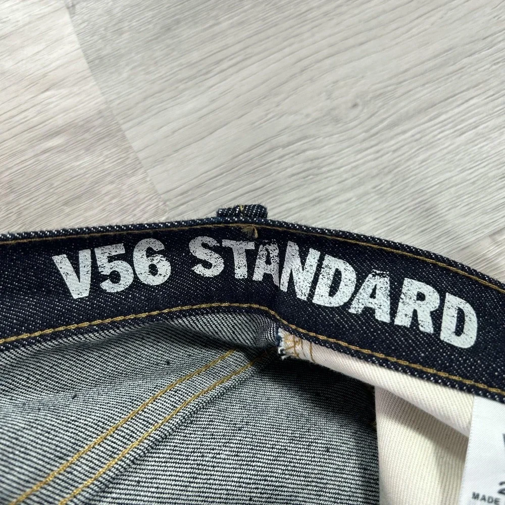 NEW Vans Jeans‎ Mens 28x30 Dark Wash Blue V56 Standard Straight Stretch Denim